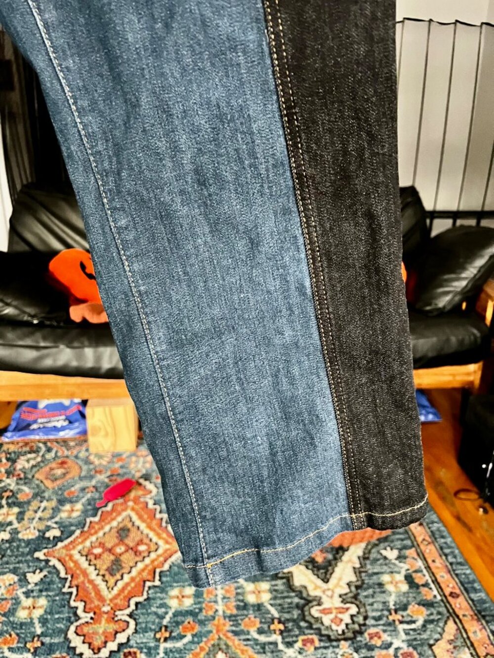 FASHION NOVA Busy Body Stretch Tailored JEANS Size: 16 - Picture 4 of 15